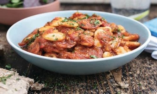 One Pan Chorizo And Beans